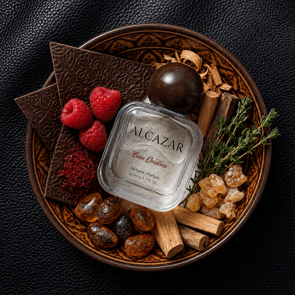 Alcázar fragrance bottle