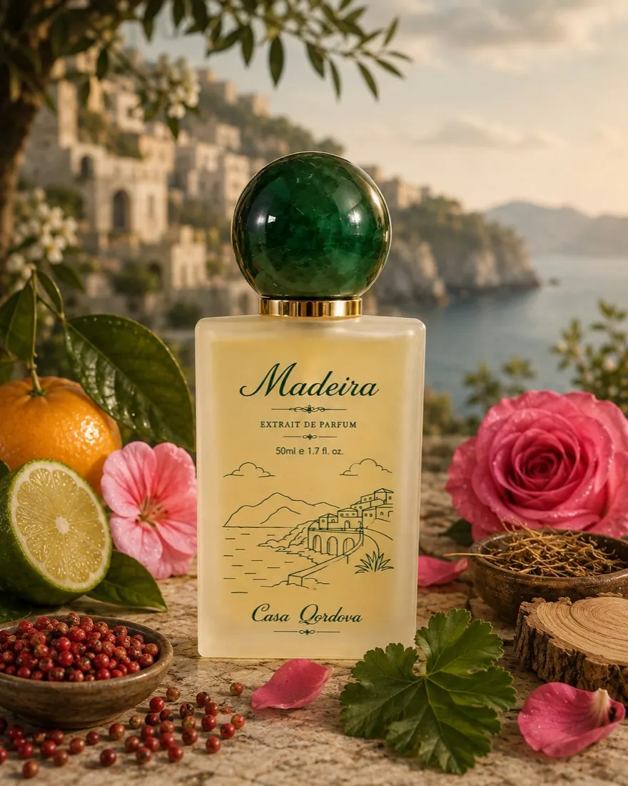 Madeira extrait de parfum bottle